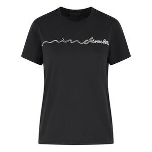 Moncler Black Cotton T-Shirt Women
